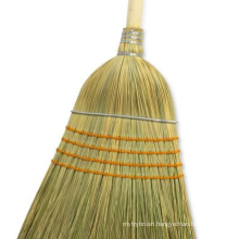 Corn Broom Set For Cleaning dust good quality with long wooden handle  total length 135 cm